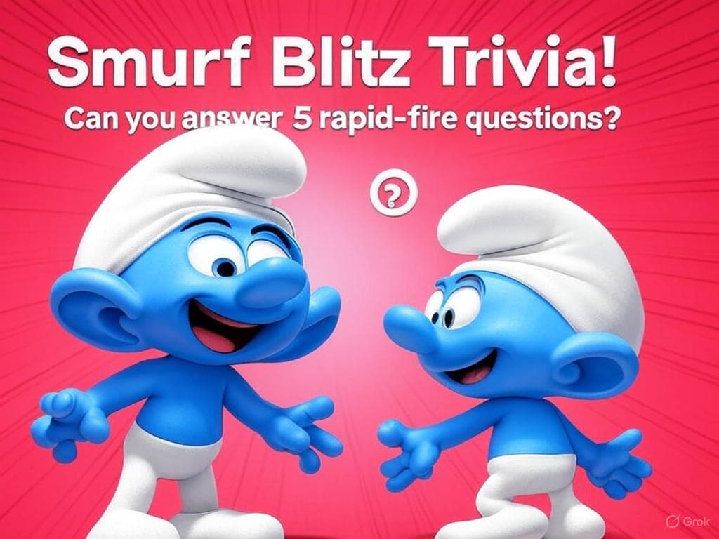 Smurf Blitz Trivia!